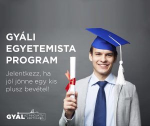 Gyáli Egyetemista Program – Újabb igénylési időszak közeleg