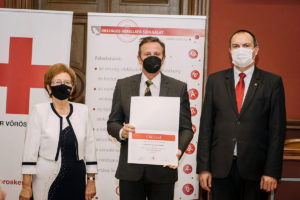 Véradó Mozgalom Támogatói Oklevéllel ismerte el a Magyar Vöröskereszt a gyáli közösségi ház tevékenységét