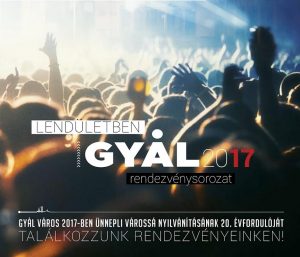 Lendületben Gyál2017 – egész éves rendezvénysorozat veszi kezdetét