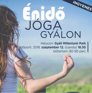 Ingyenes jóga a Gyáli Millenniumi Parkban